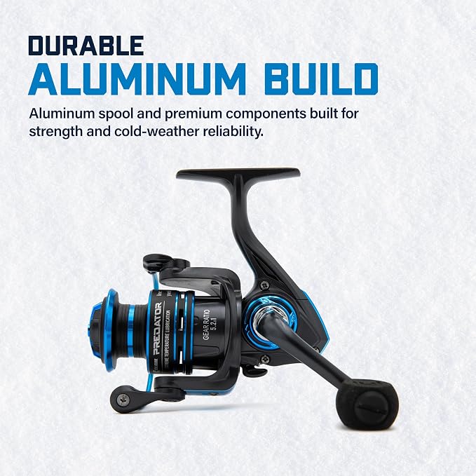 CLAM Ice Fishing Reels Inline and Spinning