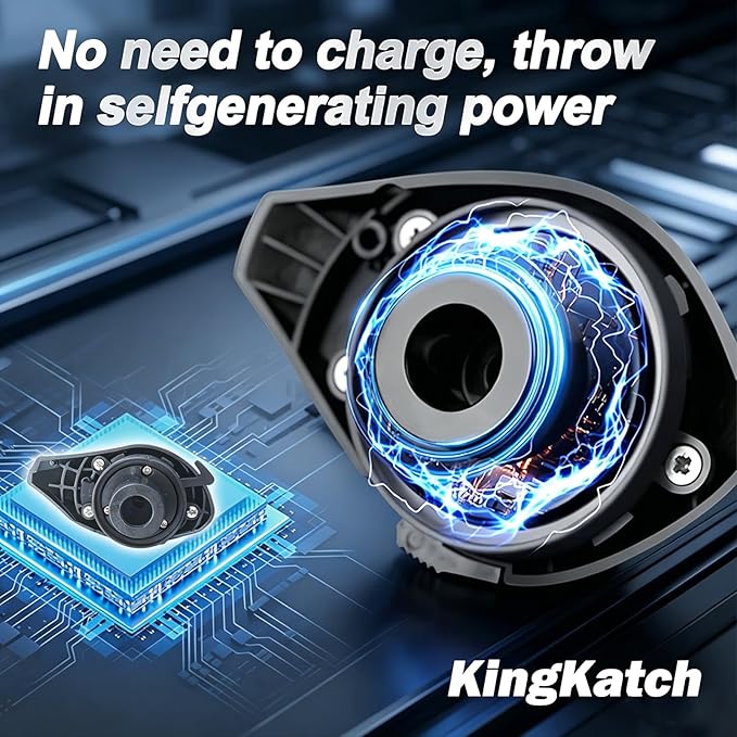 DCast Baitcasting Fishing Reel with Digital Anti-Backlash Control & Smart Braking System, Lightweight Easy-Cast Baitcaster for Bass Fishing