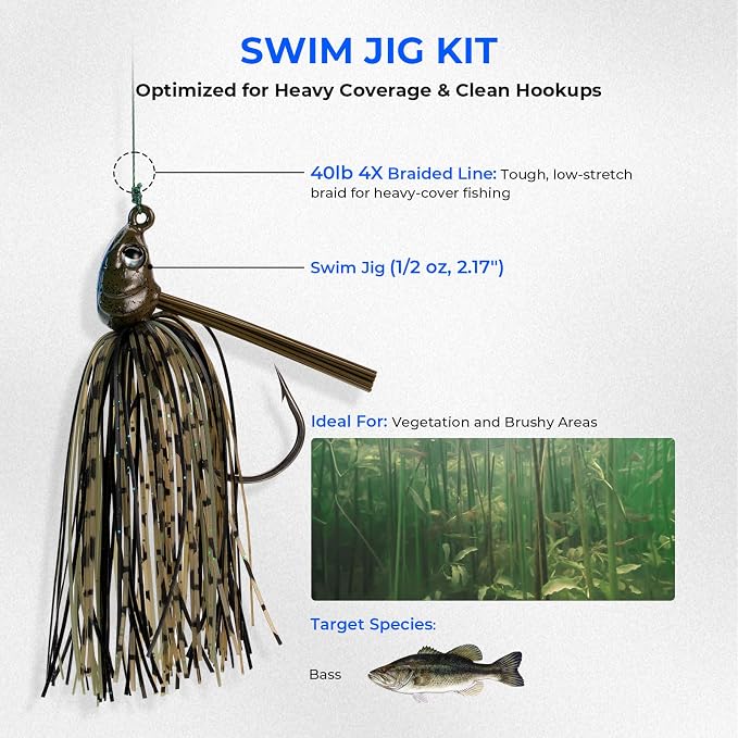 KastKing Superpower Braided Fishing Line and Lure Kit, 4X Braid Line with Hard & Soft Baits, Topwater, Jigs, Rigs&Jerkbaits, Complete Freshwater Fishing Gear Set for Bass,Trout & Walleye,Gift for Men