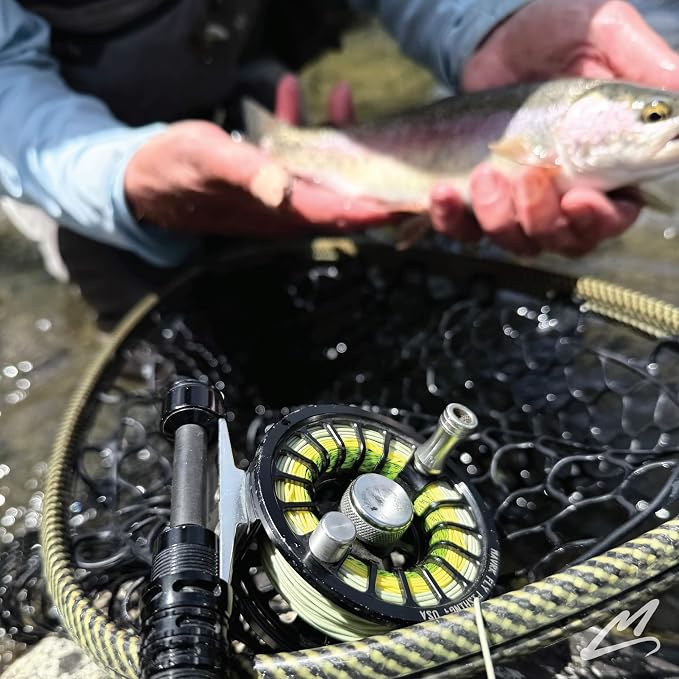 MAVRK USA Fly Fishing Line | Euro Nymph & Floating Lines | Level ESN Mono & Weight Forward Designs | High Visibility, Low Stretch, Freshwater Trout
