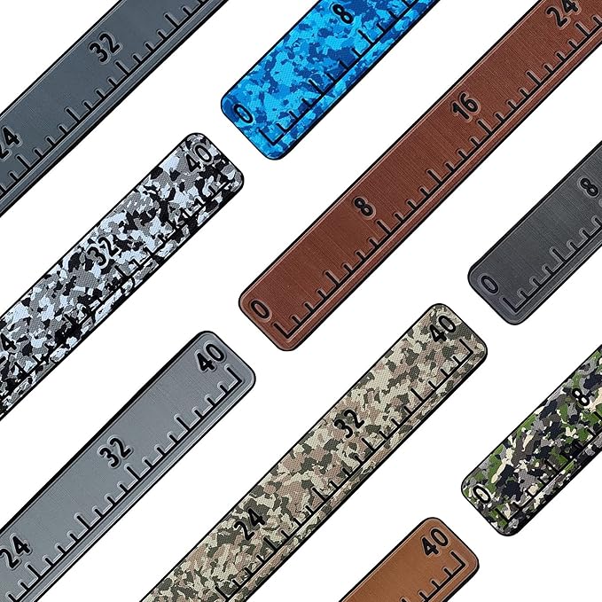 KXKZREN Foam Fish Ruler with Strong Self Adhesive Backing 32" 40" Waterproof Fishing Measuring Tool for Fishing Boats, Bass Boat, Kayak