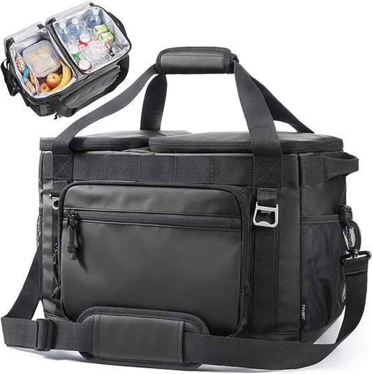 TOURIT Soft Sided Cooler Bag Insulated 30/48/60 Cans, Large Collapsible & Leakproof Ice Chest for Picnic, Beach, Camping, Travel, Sports Fan Coolers