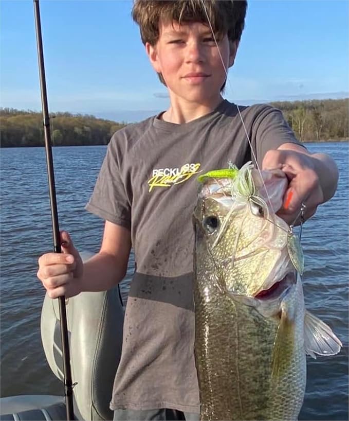 Luck E Strike Jimmy Houston Legends Spinner Bait with Willow Blades