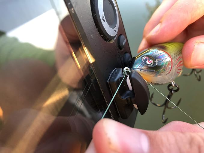 LINE CUTTERZ Rust-Free Patented Ceramic Blade Mountable Quick Fishing Line Cutter