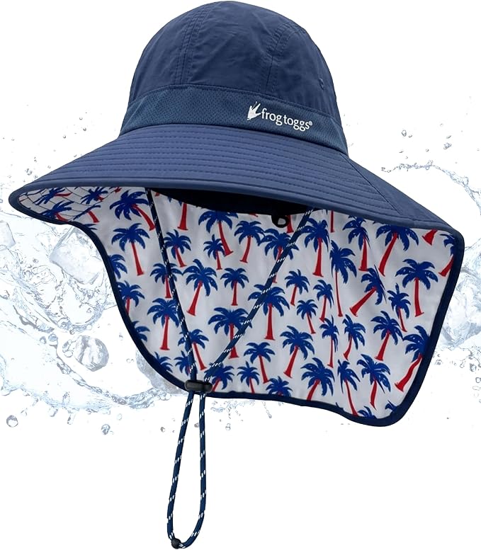 FROGG TOGGS Unisex Adult Chilly Pro Cooling Sun Shade Hat