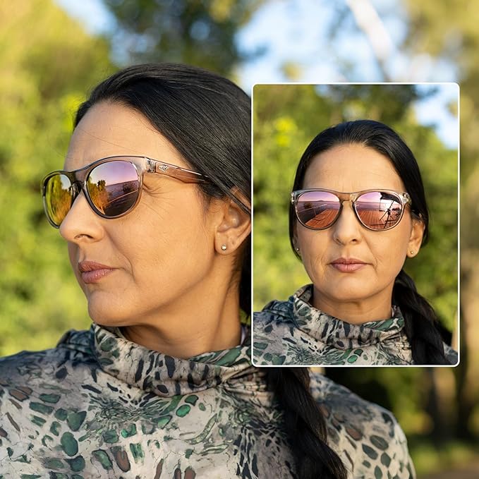 KastKing Alsea Polarized Bifocal Sports Sunglasses With PuriVex Protective Lens Coating,Grilamid Frame,Women Sunglasses