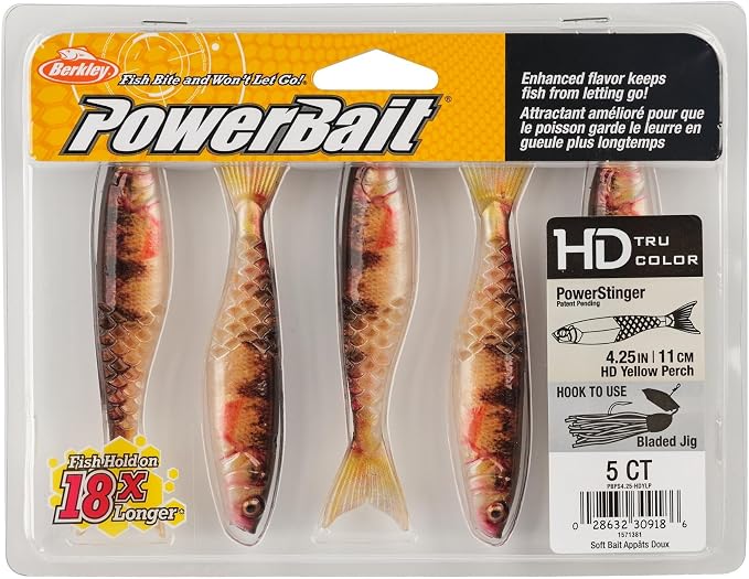 Berkley PowerBait PowerStinger Fishing Soft Bait