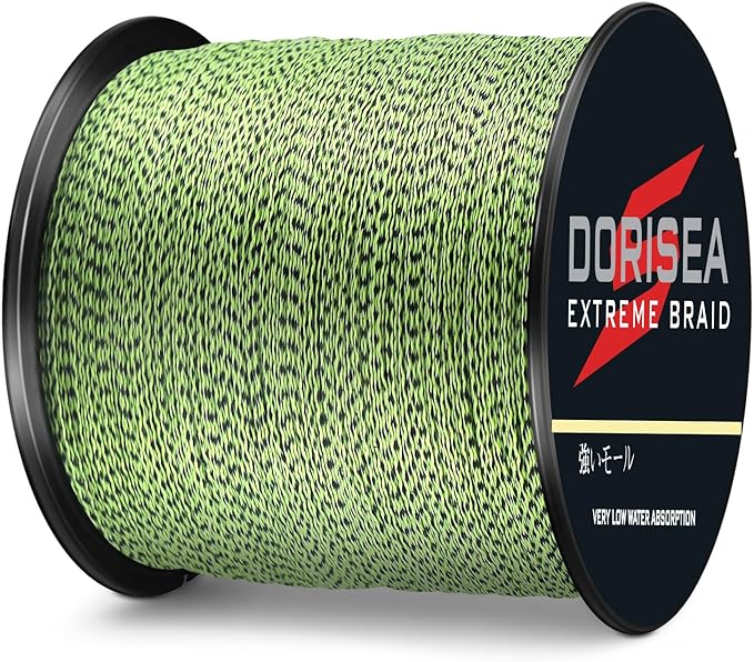 Extreme Braid 100% Pe Multi-Color(Black&Yellow) Braided Fishing Line 109Yards-2187Yards 6-550Lb Test Fishing Wire Fishing String Superline