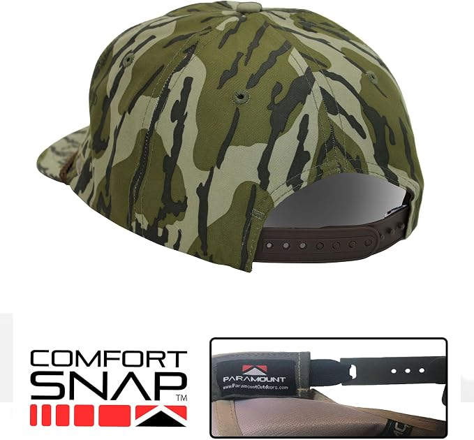Paramount Outdoors Sporting Hat Collection for Men Hunting and Fishing Caps with ComfortSnap