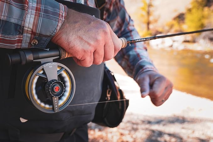 LAMSON | Liquid S-Series & HD Fly Fishing Reels | All-Water | Large Arbor, Powerful Sealed Drag, Pressure Cast Aluminum