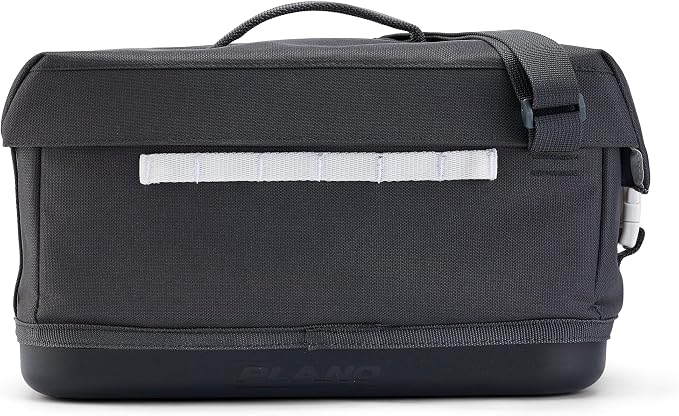 Plano Weekend Softside 3500 Tackle Bag, Cutting-Edge Fishing Tackle Bag, Molded Waterproof Base, Spacious Storage, Die Cut Tool Sleeves, Daisy Chain Attachment Points