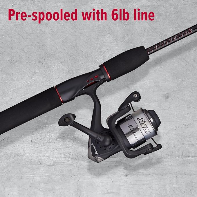 Ugly Stik Catch Ugly Fish Spinning Reel and Fishing Rod Combo Kit