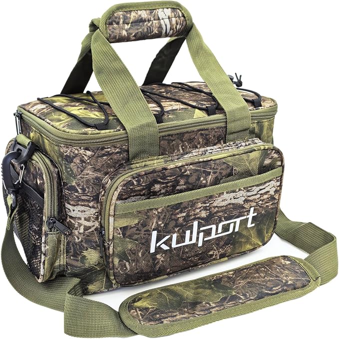 Fishing Tackle Bag with One 3600 Tackle Box for Freshwater Fishing or Saltwater Fishing Non-Slip Shoulder Strap & Suitable for 3700/3600/3500 Tackle Box
