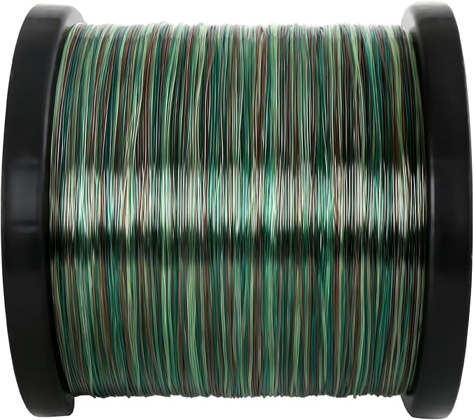 UANTA Monofilament Fishing Line, Superior Abrasion Resistance Mono Line, Ultimate Saltwater Fishing Line Leader Materials, 2025 New Fishing Line Unique Camo Design