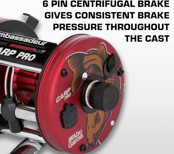 Abu Garcia Ambassadeur Baitcast Round Fishing Reel