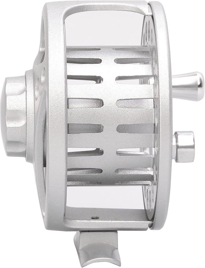 Unbranded Aluminum Fly Fishing Reel Large Arbor 3/4 5/6 7/8 Left and Right Handed Changeable Disc Drag 75mm 85mm 95mm Lake Trout Fishing