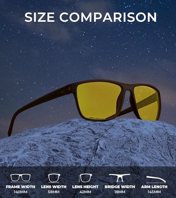 KALIYADI Mens Sun-Glasses Polarized Sunglasses-Men: Classic Sunglasses with Ultraviolet Protection for Driving Fishing Golf