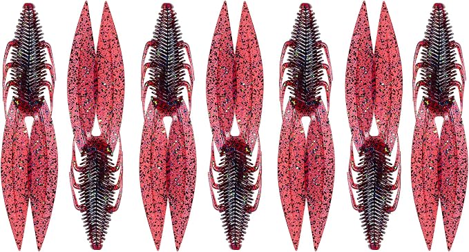 6th Sense – Bodega – Soft Plastic Creature Bait – Bass Fishing – Twin Ridge Tail Action – Multiple Sizes – Made in the USA