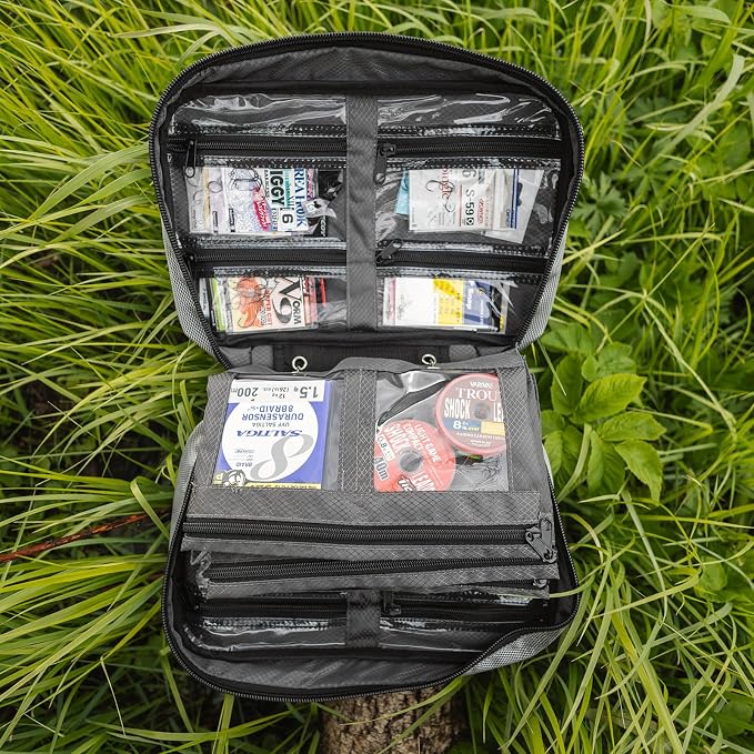 Raprance Fishing Lure Bag Baits Tackle Binder Organizer Storage Plastic Bag