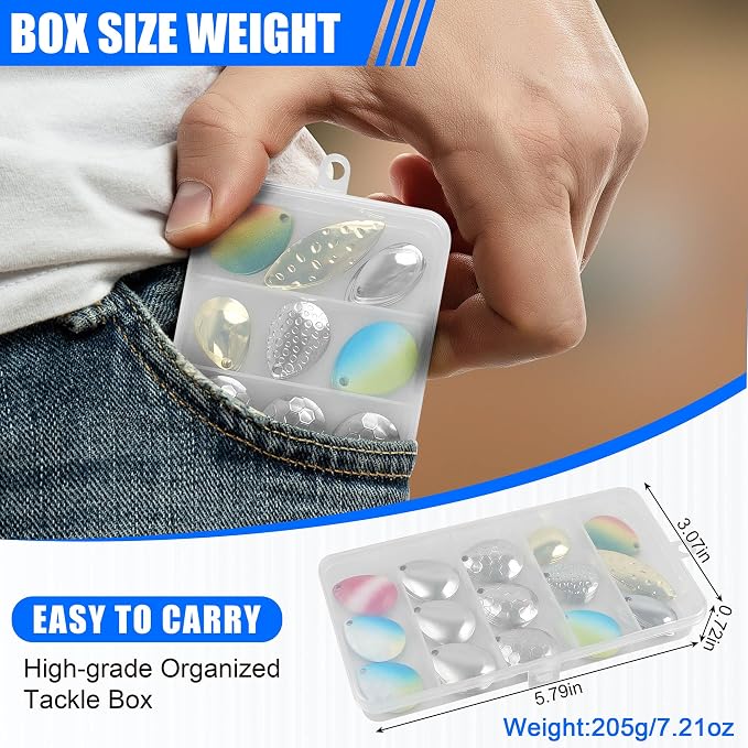 Walleye Rig Making Kit DIY Fishing Lure Spinner Making Kit Supplies Parts Crawler Harness Live Bait Rigs Colorado Blades Pompano Floats Clevis Beads Tackle Fishing