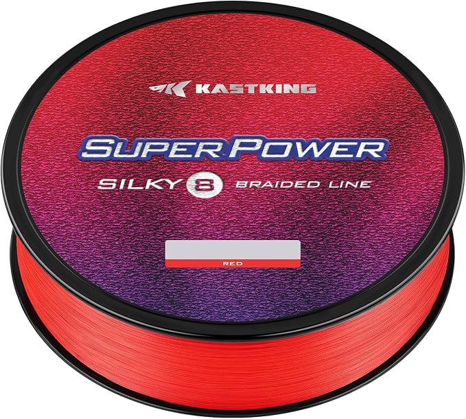 KastKing SuperPower Braided Fishing Line - Abrasion Resistant Braided Lines – Incredible Superline – Zero Stretch – Smaller Diameter – A Must-Have!