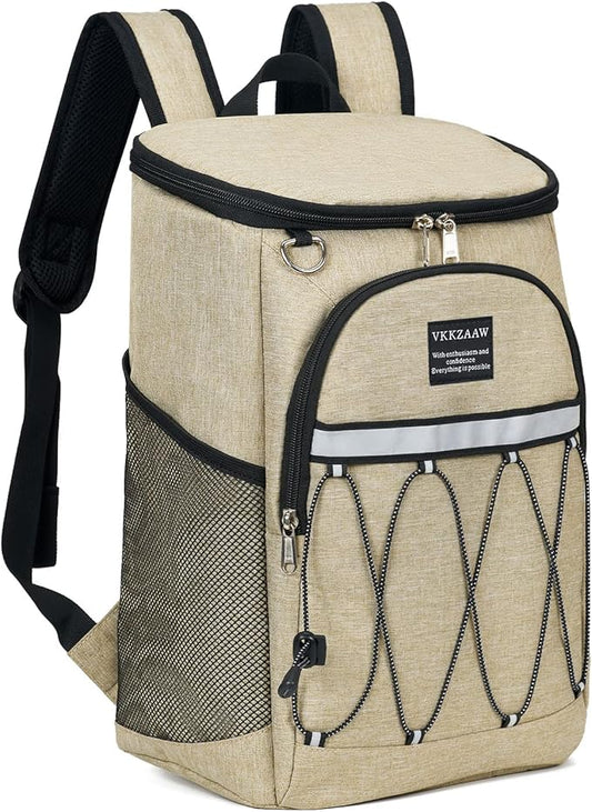 Backpack Cooler Backpack 26 Cans Insulated Leak Proof for Women Men Beach Camping Picnic Fishing Hiking Lunch Backpack Waterproof Cooler