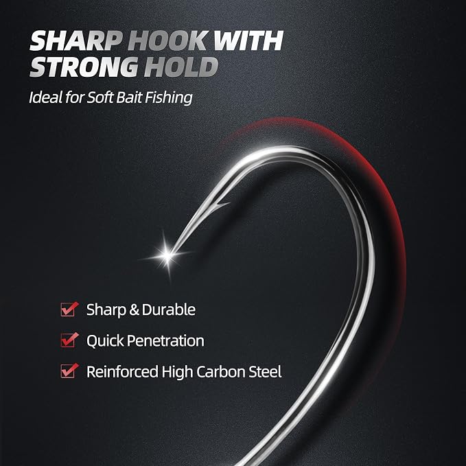 Swimbait Jig Heads, 20PCS/Box, 4 Size Options, Strong Hook & Anti-Loose Design, Ideal for Freshwater & Saltwater Fishing