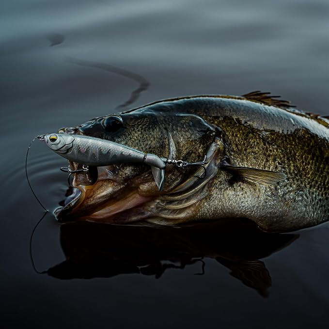 6th Sense – The Scramble Bass Fishing Topwater Fishing Lure with Rotating Tail