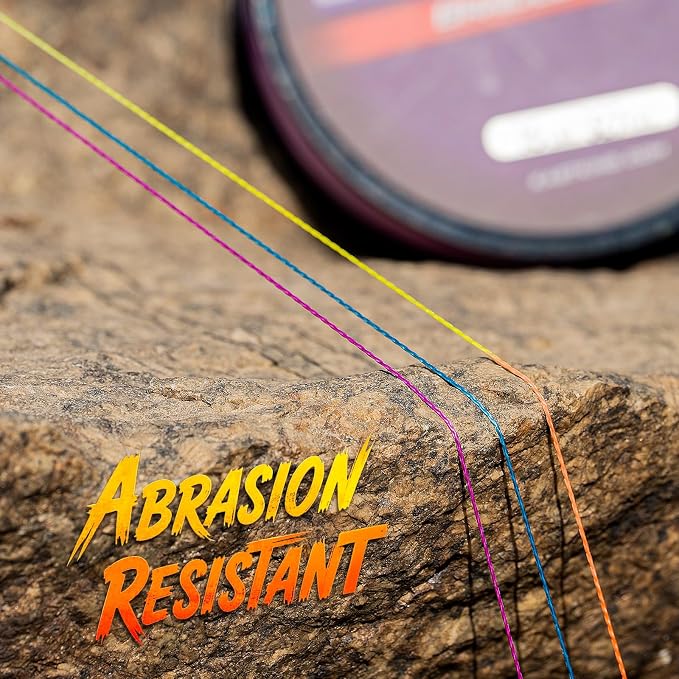 KastKing SuperPower Braided Fishing Line - Abrasion Resistant Braided Lines – Incredible Superline – Zero Stretch – Smaller Diameter – A Must-Have!