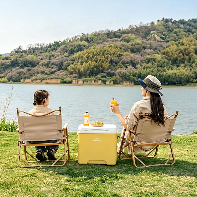 Naturehike 5.3/15/19 QT Hard Cooler, Insulated Ice Chest Box, Portable Ice Retention Cooler for Beach Camping Picnic Fishing Barbecue