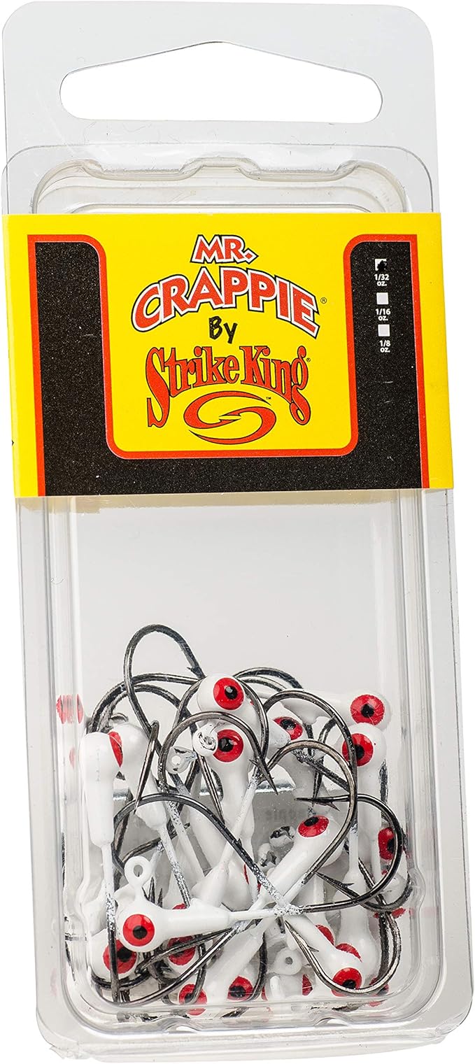 Strike King Mr. Crappie Jig Heads - 25 Pack