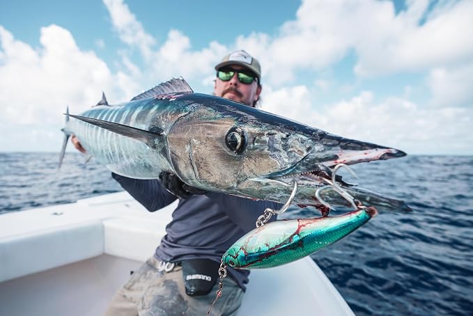 Nomad Design Madscad Autotune SNK Fishing Lure-High-Speed Saltwater Fishing Lure with Autotune System,1-3 feet Diving Depth,Includes Fishing Hook