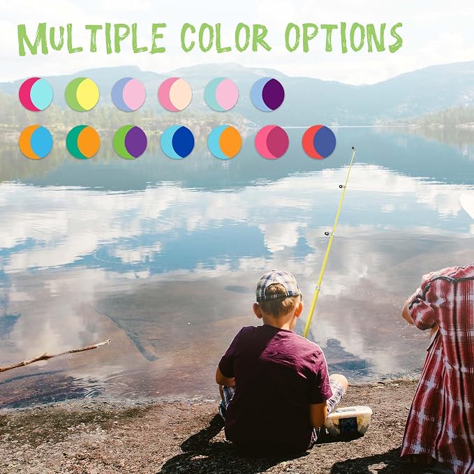 Kids Fishing Pole, Telescopic Fishing Rod, Toddler Collapsible Fishing Rod and Reel Combo with Tackle Box, Fishing Line, Bobber, and Soft Lures for Boy, Girl, Youth, Beginner, Over 4 Years Old