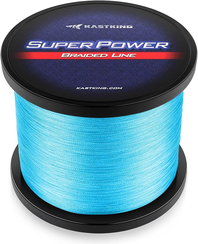 KastKing SuperPower Braided Fishing Line - Abrasion Resistant Braided Lines – Incredible Superline – Zero Stretch – Smaller Diameter – A Must-Have!