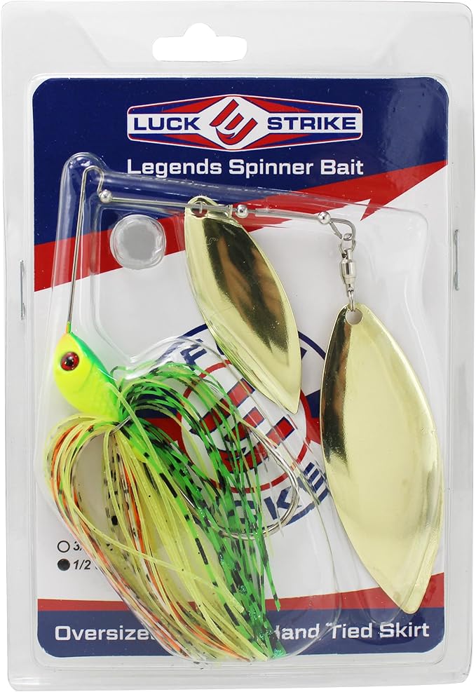 Luck E Strike Jimmy Houston Legends Spinner Bait with Willow Blades