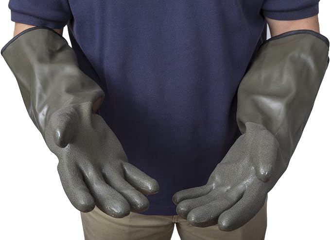Extreme Cold Weather PVC Coated with Thinsulate Lined Decoy Hunting Gloves, 330, One Size Fits Most