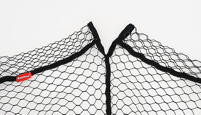 Rubber Coated Replacement Fishing Net Hook Resist for Landing Net, 24" to 36" Deep Net for Larger Catches