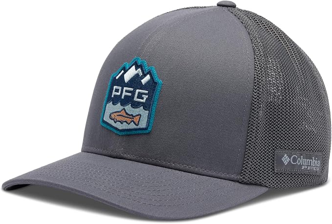 Columbia Unisex Adult PFG Patch Mesh Ball Cap