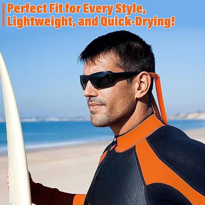 DriftFish Neoprene Floating Sunglass Strap | Float Large Sunglasses