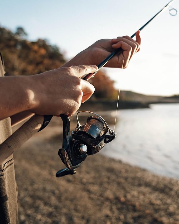 Daiwa Crossfire LT Spinning Reel – Lightweight AIRDRIVE Design, Tough Digigear, LC-ABS Spool, ATD Type-L Drag System