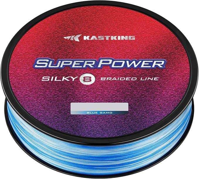 KastKing SuperPower Braided Fishing Line - Abrasion Resistant Braided Lines – Incredible Superline – Zero Stretch – Smaller Diameter – A Must-Have!