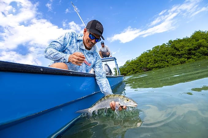 Mens Trucker Hat, Anti-Glare Snapback Fishing Hat for Men