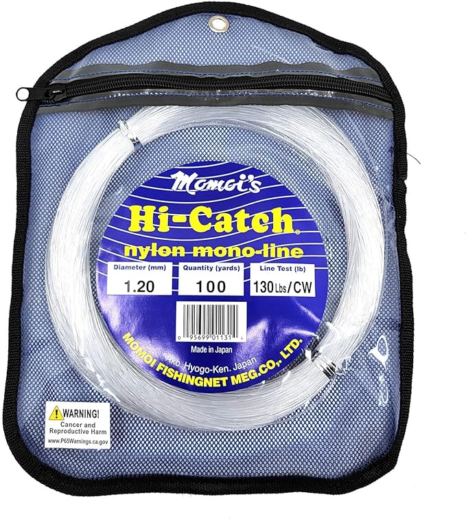 Momoi Hi-Catch Monofilament Leader Coils 100yd