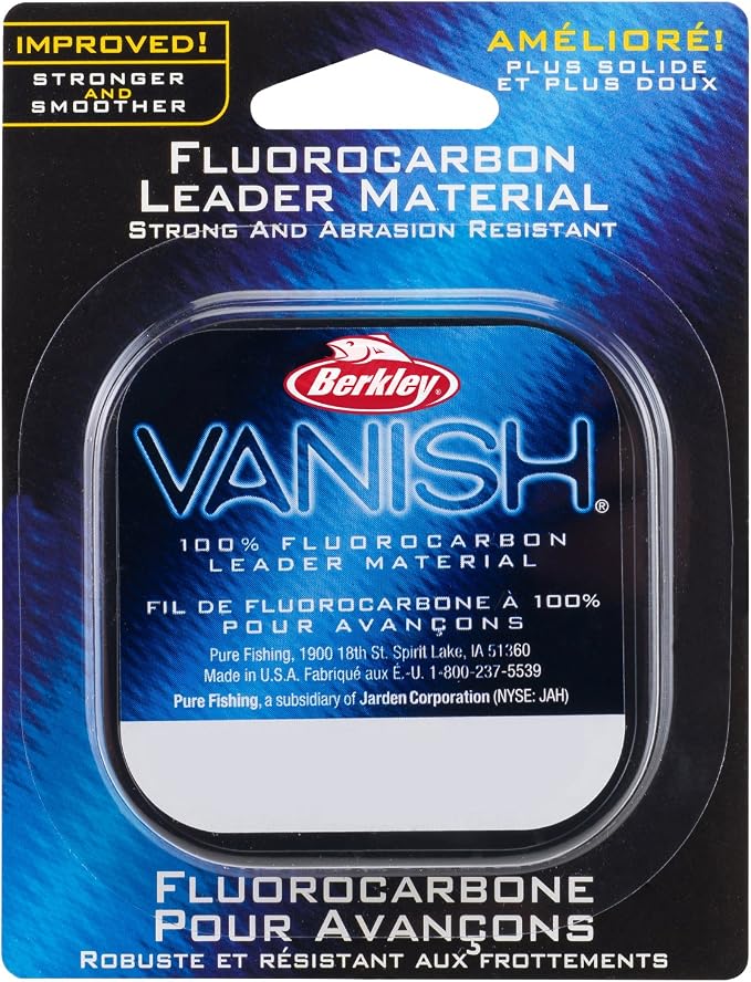 Berkley Vanish Fluorocarbon Fishing Line/Leader Material