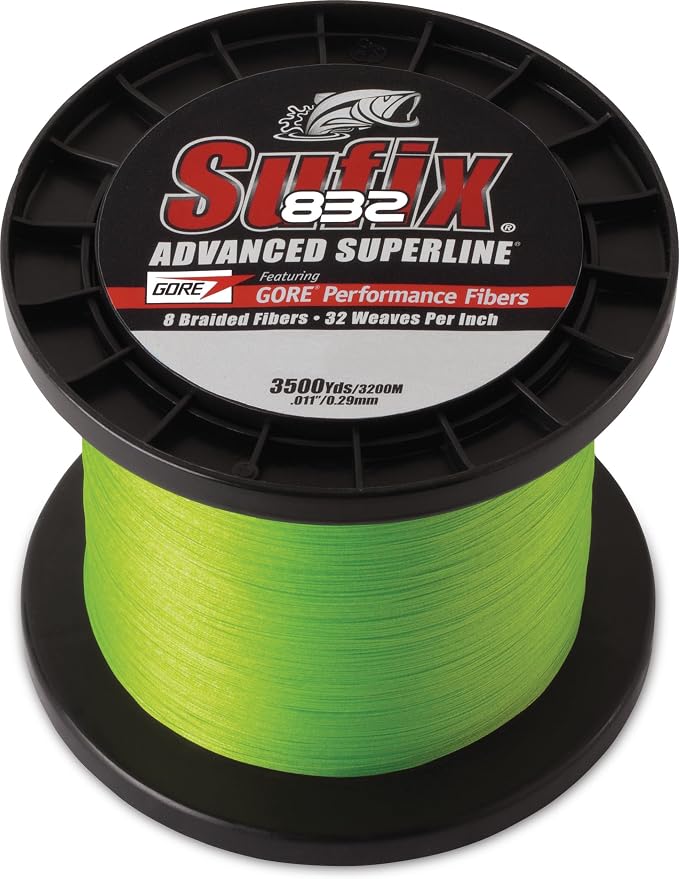 Sufix 832 Advanced Superline Braid - 150 yards