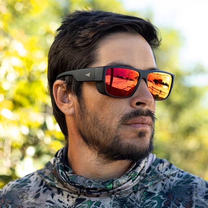 KastKing Comal Fit-Over Polarized Sports Sunglasses With PuriVex Protective Lens Coating, Fishing Driving, UV400, Men Women