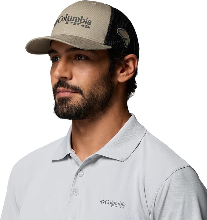 Columbia PFG Logo Mesh Ball Cap