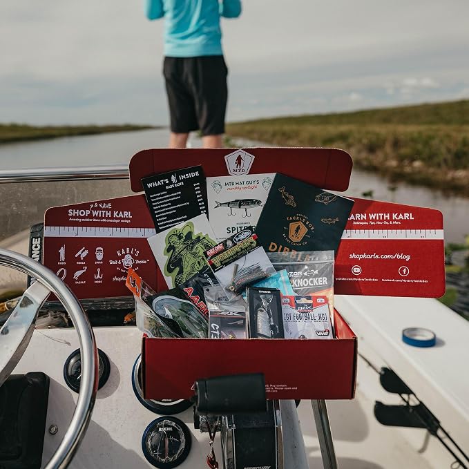 Catch Co Mystery Tackle Box Panfish & Trout Fishing Kit | Trout Fishing | Crappie | Bluegill | Perch | Sunfish | Panfish Fishing
