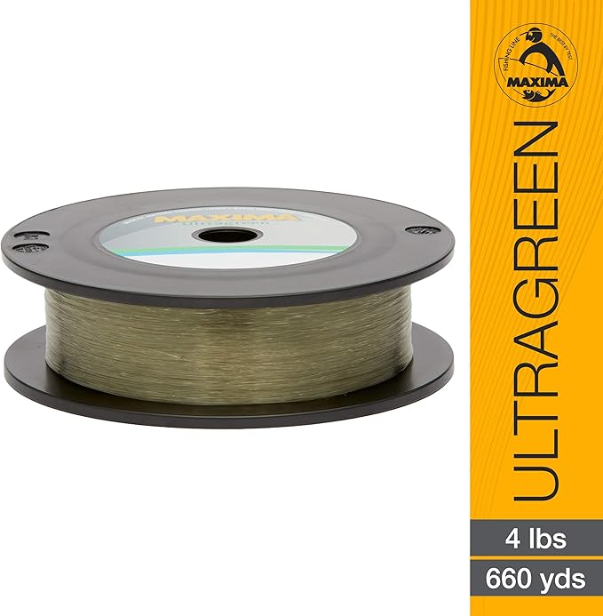Maxima Fishing Line Maxi Spools, Ultragreen