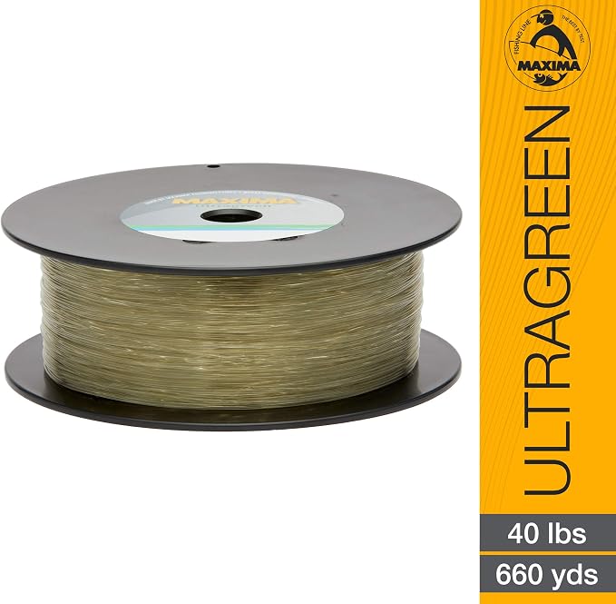 Maxima Fishing Line Maxi Spools, Ultragreen